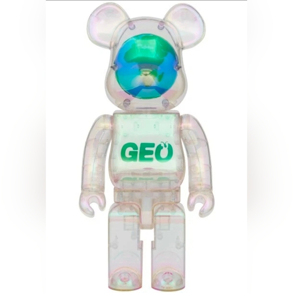 GEO x BE@RBRICK - EARTH 100% & 400% ONLY 500 MADE - Picture 8 of 11